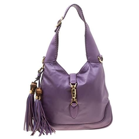 gucci jackie bag purple|original gucci jackie bag.